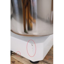 Pétrin à Pâte 30L GOLDINOX Premium sur Pieds 2 Vitesses avec Tête et Cuve Fixe- PET300