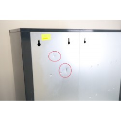 Bloc de 15 Boîtes aux Lettres LEABOX Collective Intérieur Mural Gris Pas Cher