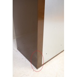 Bloc de 12 Boîtes aux Lettres LEABOX Collective Intérieur Mural Marron Pas Cher