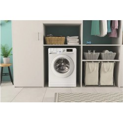 Lave-Linge Hublot 7kg INDESIT 52L 1400 trsmin - BWE71484XWFRN
