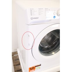 Lave-Linge Hublot 7kg INDESIT 52L 1400 trsmin - BWE71484XWFRN