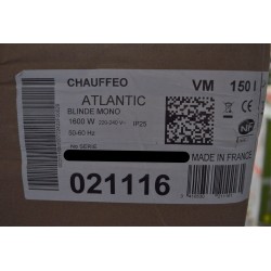 Chauffe-Eau Électrique 150L ATLANTIC Chaufféo 021116