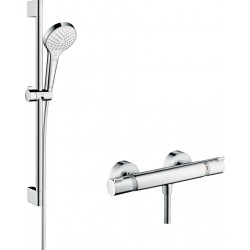 Ensemble de Douche HANSGROHE Croma Select 110 avec Mitigeur - 27013400 - NEUF