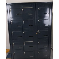 Bloc 15 Boites aux Lettres LEABOX Collective Extérieur Mural