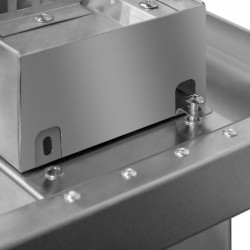 Passe-Plat Inox Chaufant Pont Thermique GOLDINOX Premium Chauffage Infrarouge Résistance Céramique