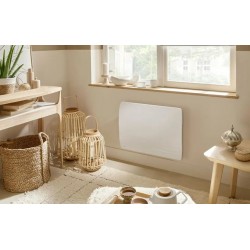 Radiateur Électrique à Inertie Céramique NOIROT Indigo Horizontal Blanc - N189117