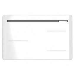 Radiateur Electrique à Inertie Céramique 2000W NOIROT Amaroc Horizontal Blanc - DCN3297FDEC