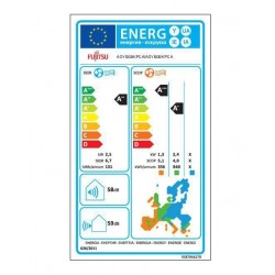 Unité Intérieure de Climatisation Réversible 2,5kW ATLANTIC FUJITSU Takao M1 DC Inverter Monophasé