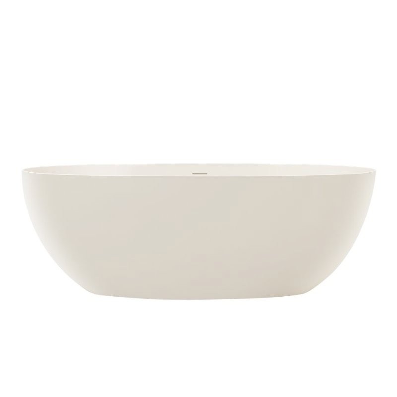 Baignoire Îlot TOTS Blanc Mat 160x75x59cm - O-6423 - NEUVE Déclassée