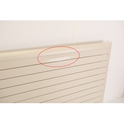 Table de Jardin Pliante 4 Personnes HESPÉRIDE Azua en Aluminium 110x71cm Argile - 196858