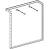 Support d'Habillage Mural pour Bati-Support GEBERIT Duofix Double WC Toilette - 111.217.00.1