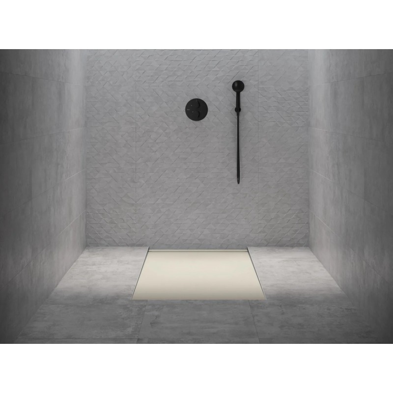 Receveur de Douche FIORA Massimo Concrete Encastré Anti-Glisse Beige