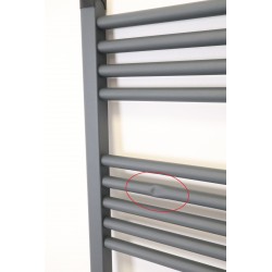 Sèche-Serviettes Eau Chaude 761W EMKE TR H1600xL600mm Anthracite - NTR1660A