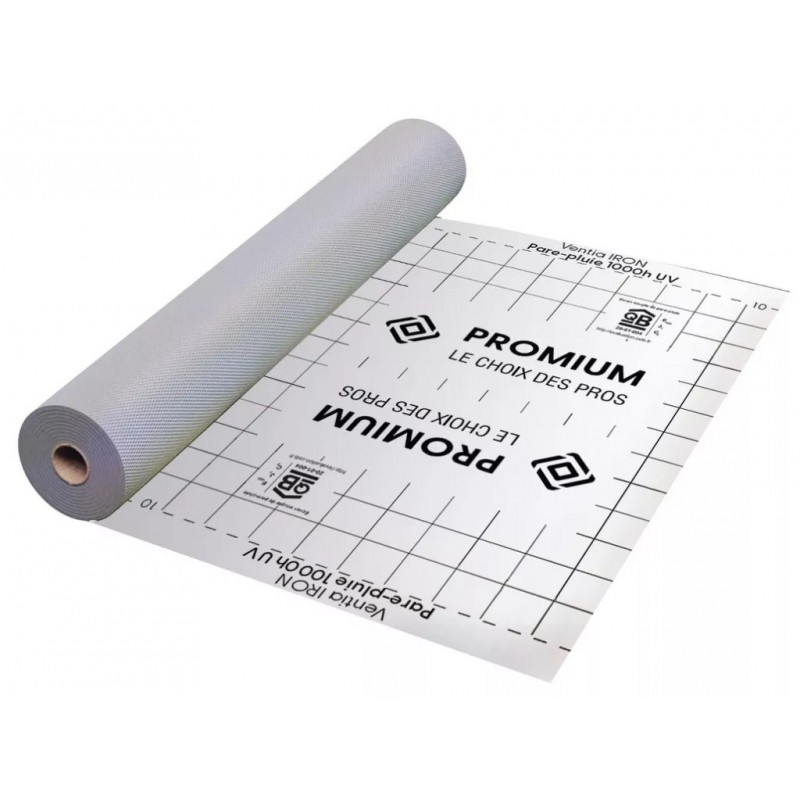 Écran Pare-Pluie  et Sous-Toiture PROMIUM Arcus FA 1000 Largeur 3m - TSA003