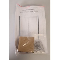 Porte de Douche Pliante O'DESIGN Bellagio 86/90 cm Profile Chrome