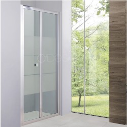 Porte de Douche Pliante O'DESIGN Bellagio 86/90 cm Pas Cher