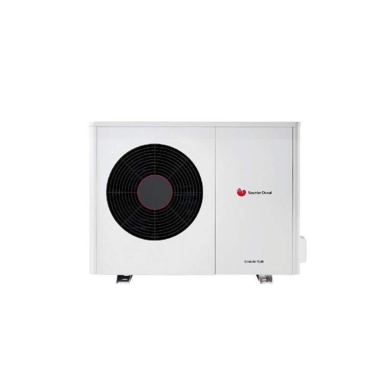 Unité Extérieure de Pompe à Chaleur Air/Eau 5kW SAUNIER DUVAL GeniaAir Split 5 Monophasé - 0010021149