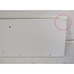 Meuble Sous-Évier de Cuisine AQUARINE Liberty 2 Portes 80x58x82 cm Blanc