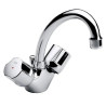 Robinet Mélangeur d'Évier ROCA Niagara Disc Bec Mobile Bi-Commande Chromé - A5A3670C00
