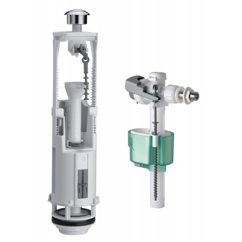 Mécanisme de Chasse d'Eau de Toilette WC SIAMP Optima S/Quieto OD Double Volume - 37778010