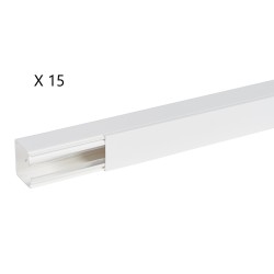 PLANET WATTOHM - Goulottes Longueur 2m Viadis 60x60mm - 16410