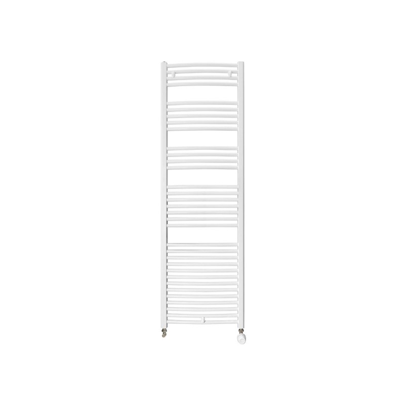 Sèche-Serviettes Eau Chaude THERMOR Corsaire Raccordements Centrés 609W Galbé Blanc - 466191 - NEUF