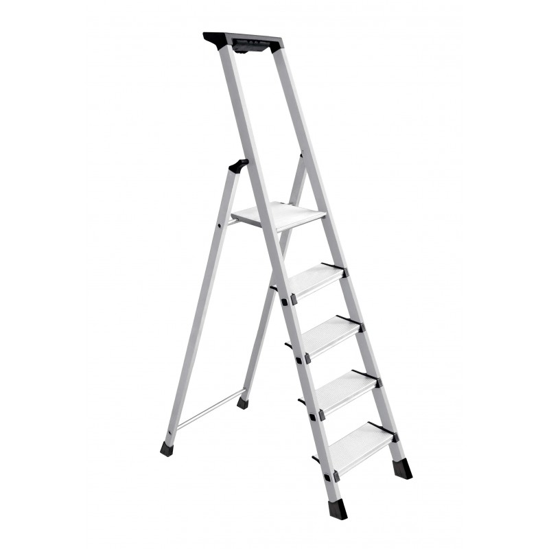 Escabeau Aluminium 5 Marches ARTUB Pro Hauteur d'Accès 2.99m Charge 150kg - 02372405-808