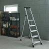 Escabeau Aluminium 5 Marches ARTUB Pro Hauteur d'Accès 2.99m Charge 150kg - 02372405-808