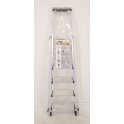 Escabeau Aluminium 5 Marches ARTUB Pro Hauteur d'Accès 2.99m Charge 150kg - 02372405-808