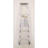 Escabeau Aluminium 5 Marches ARTUB Pro Hauteur d'Accès 2.99m Charge 150kg - 02372405-808