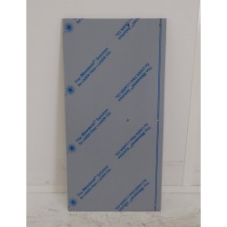 Crédence Centrale Cuisine Extérieur LE MARQUIER Rectangulaire en Inox Satiné 80x1.5x40.6 cm - MC80C