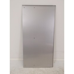 Crédence Centrale Cuisine Extérieur LE MARQUIER Rectangulaire en Inox Satiné 80x1.5x40.6 cm