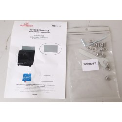 Crédence Centrale Cuisine Extérieur LE MARQUIER Rectangulaire en Inox Satiné