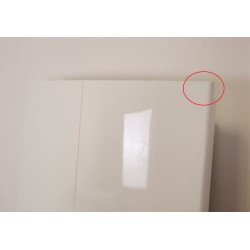 Radiateur Électrique Chaleur Douce 2000W ATLANTIC Sokio Digital Vertical Blanc - 503118 - NEUF Déclassé Pas Cher