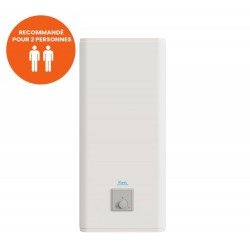 Chauffe-Eau Électrique Plat 65L OLYMPIC FRANCE Multi-Position Vertical ou Horizontal - 964614