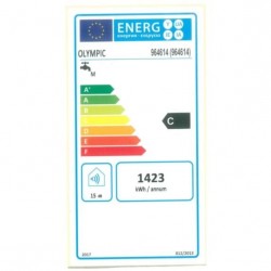 Chauffe-Eau Électrique Plat 65L OLYMPIC FRANCE Multi-Position Vertical ou Horizontal -