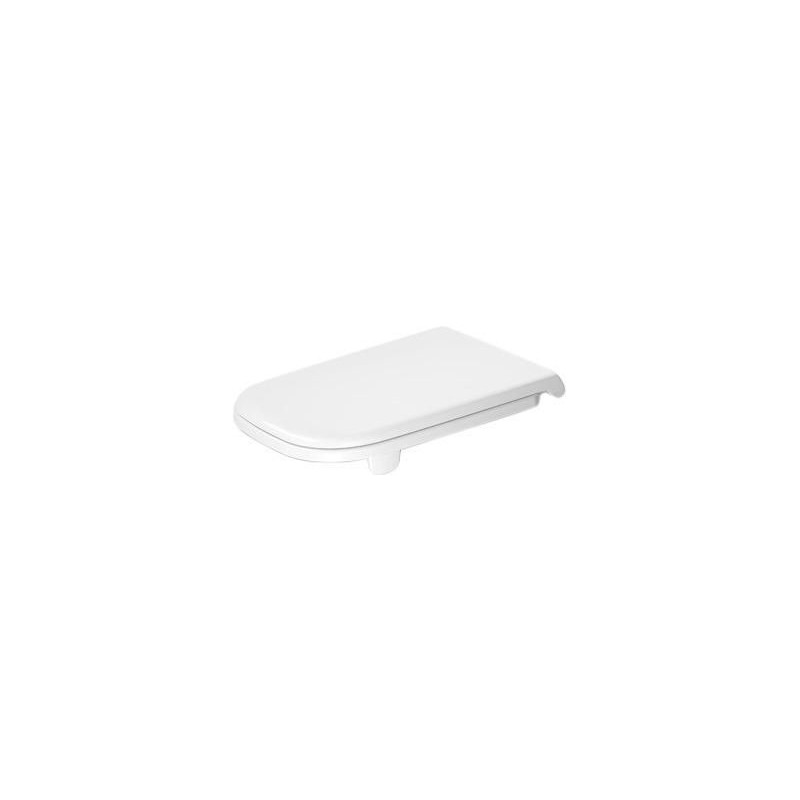 Abattant WC DURAVIT D-CODE Version Longue Sans Amortisseur de Fermeture Blanc - 0060410000 - NEUF
