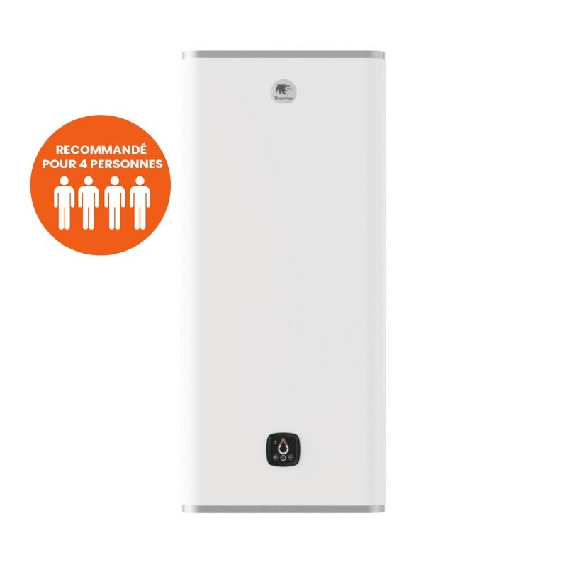 Chauffe-Eau Électrique Plat 100L THERMOR Malicio 3 Connecté