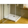 Receveur de Douche ROCA Malta Rectangulaire à Poser en Céramique Blanc - A37450C000
