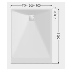 Receveur de Douche AKW Onyx Exclusif