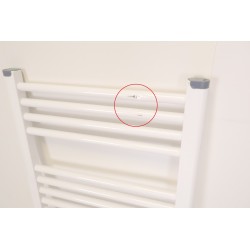 Sèche-Serviettes Eau Chaude 511W CHAPPEE Maéline 2 H1217xL500mm - C2MC12005