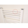 Sèche-Serviettes Eau Chaude 511W CHAPPEE Maéline 2 H1217xL500mm - C2MC12005