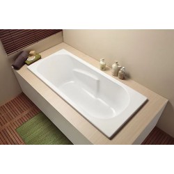 Baignoire Rectangulaire à Encastrer AQUANCE Serie Baig en Toplax Blanc 170x75 cm - 220511