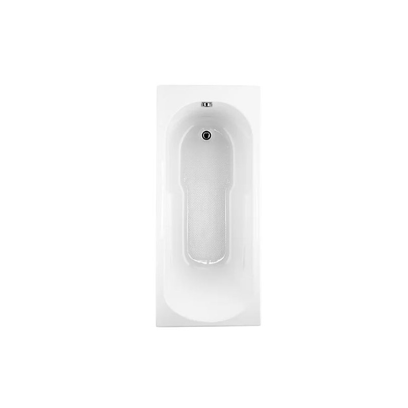 Baignoire Rectangulaire à Encastrer AQUANCE Serie Baig en Toplax Blanc