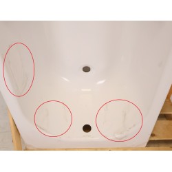 Baignoire Rectangulaire à Encastrer AQUANCE Serie Baig