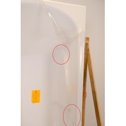 Baignoire Rectangulaire à Encastrer AQUANCE Serie Baig en Toplax Blanc 170x75 cm - 220511 - NEUVE Déclassée