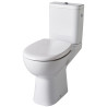 Pack WC Toilette à Poser au Sol GODART Etiuda Sans Bride avec Réservoir, Cuvette et Abattant - 83536334