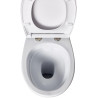 Pack WC Toilette à Poser au Sol GODART Etiuda Sans Bride avec Réservoir, Cuvette et Abattant