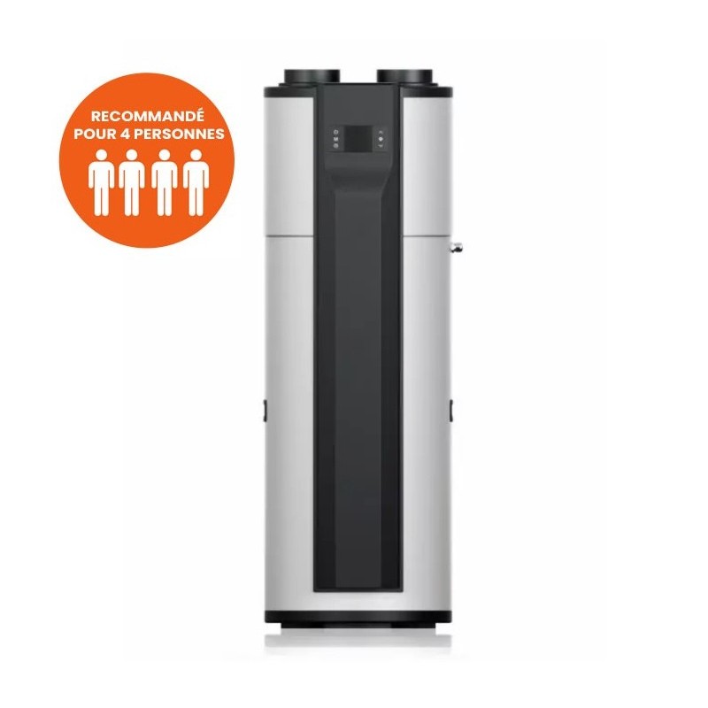 Chauffe-Eau Thermodynamique 200L STOVE ITALIA Aston A-200 Stable