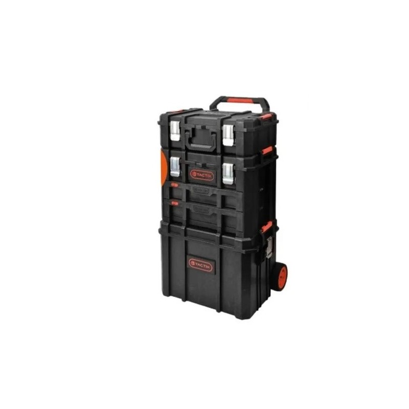 Servante Modulaire TACTIX Trolley 3 Boîtes- 320367 - NEUVE Déclassée